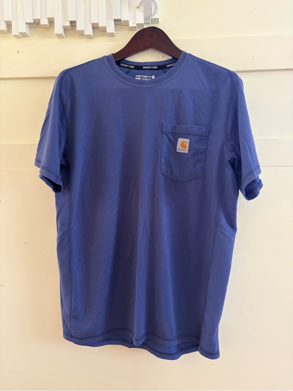 Carhartt Men's Pocket Tee in Indigo Blue